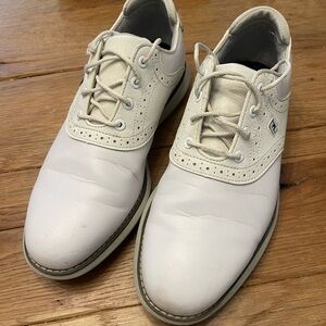 FootJoy Men's Cream Golf Oxfords